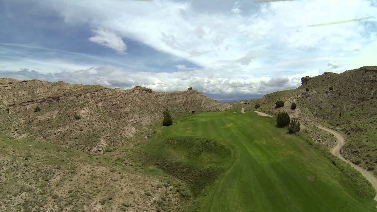 Black Mesa Golf Club - 16th Hole Flyover 
